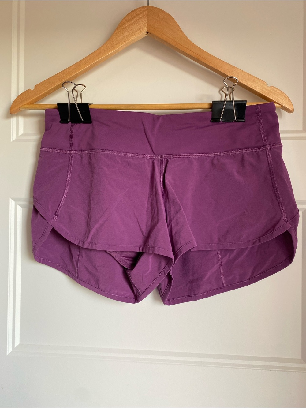 Lululemon Discontinued Version Speed Up Shorts Purple
